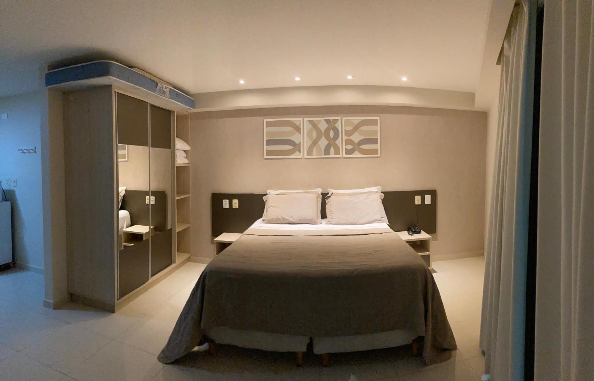 콩데 Tabatinga Luxxor Flat - Vista Mar 아파트 외부 사진