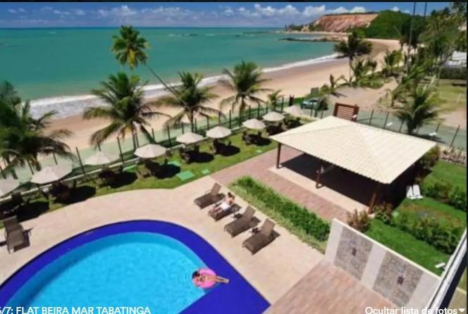 콩데 Tabatinga Luxxor Flat - Vista Mar 아파트 외부 사진